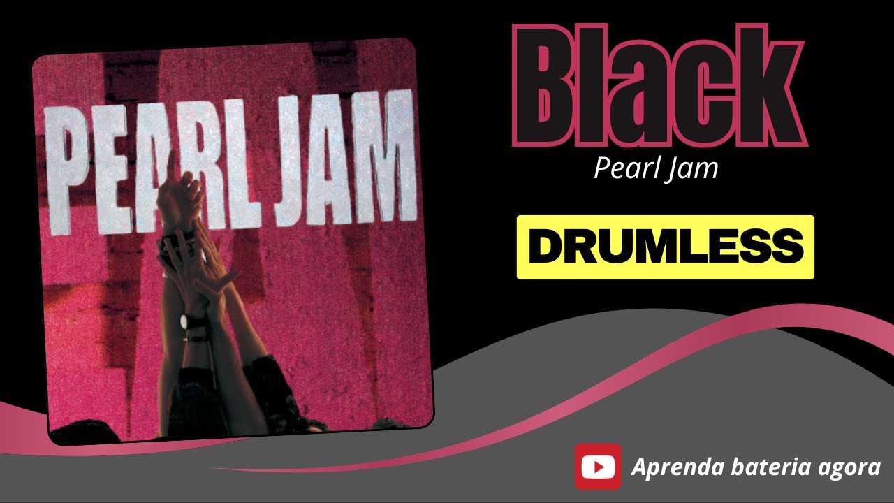 Black -  Pearl Jam | Drumless + Partitura #drumless #partituradebateria
