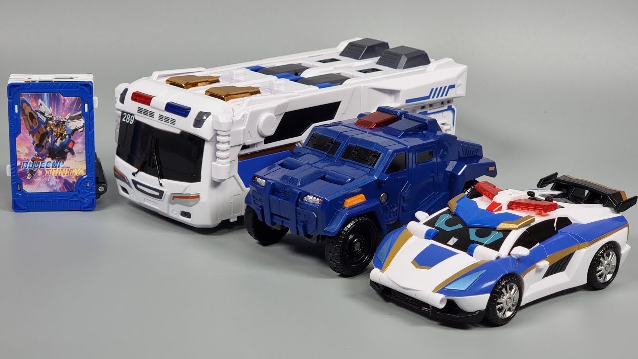 메탈카드봇S 블루캅 트리니티 Metal Card Bot S Blue Cop Trinity