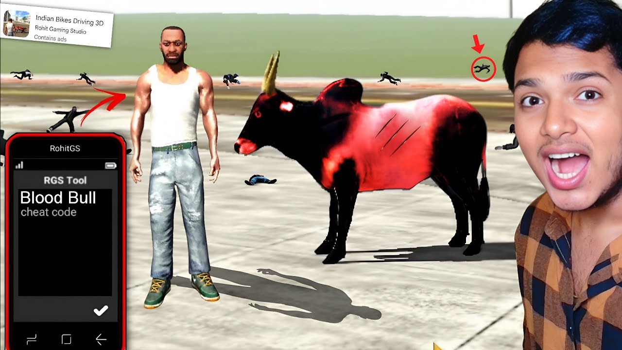 Trying Most Scary CHEAT CODE Of INDIAN BIKES DRIVING 3D ☠️ 