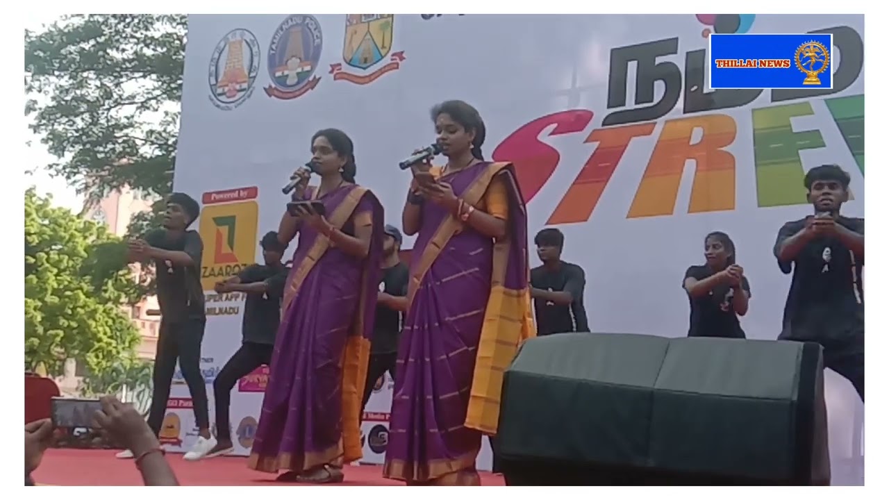 #நம்ம STREET Chidambaram #Annamalai University Vijay TV #Supper Singer Aruna&Akila.