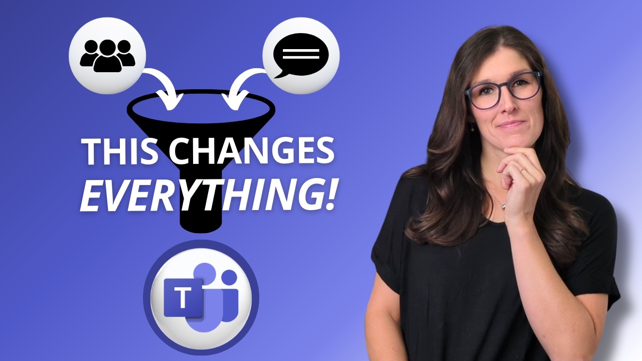 How To Use NEW Chats, Teams AND Channels In Microsoft Teams NEW FEATURE