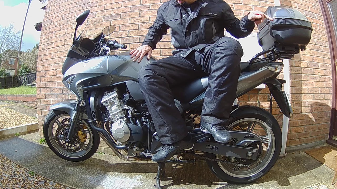 honda cbf 600 inceleme ilk deneme (ingiltere) 1. bolum
