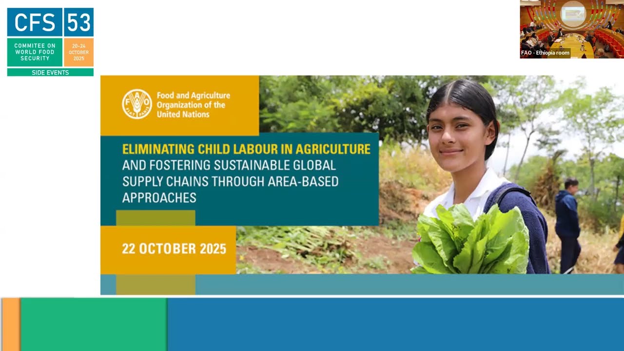SE17  Eliminating child labour in agriculture and fostering sustainable global supply chains through