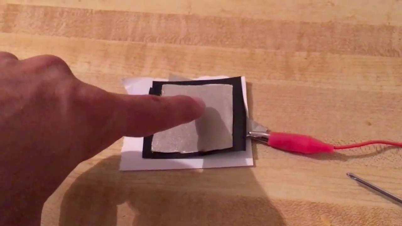 How to Setup Pressure Sensitive Fabric with Velostat and Conductive Fabric