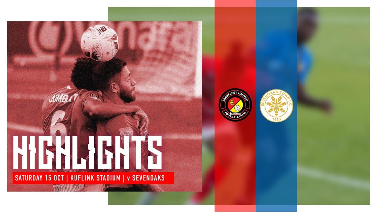 MATCH HIGHLIGHTS | Ebbsfleet United v Sevenoaks Town | 15.10.2022