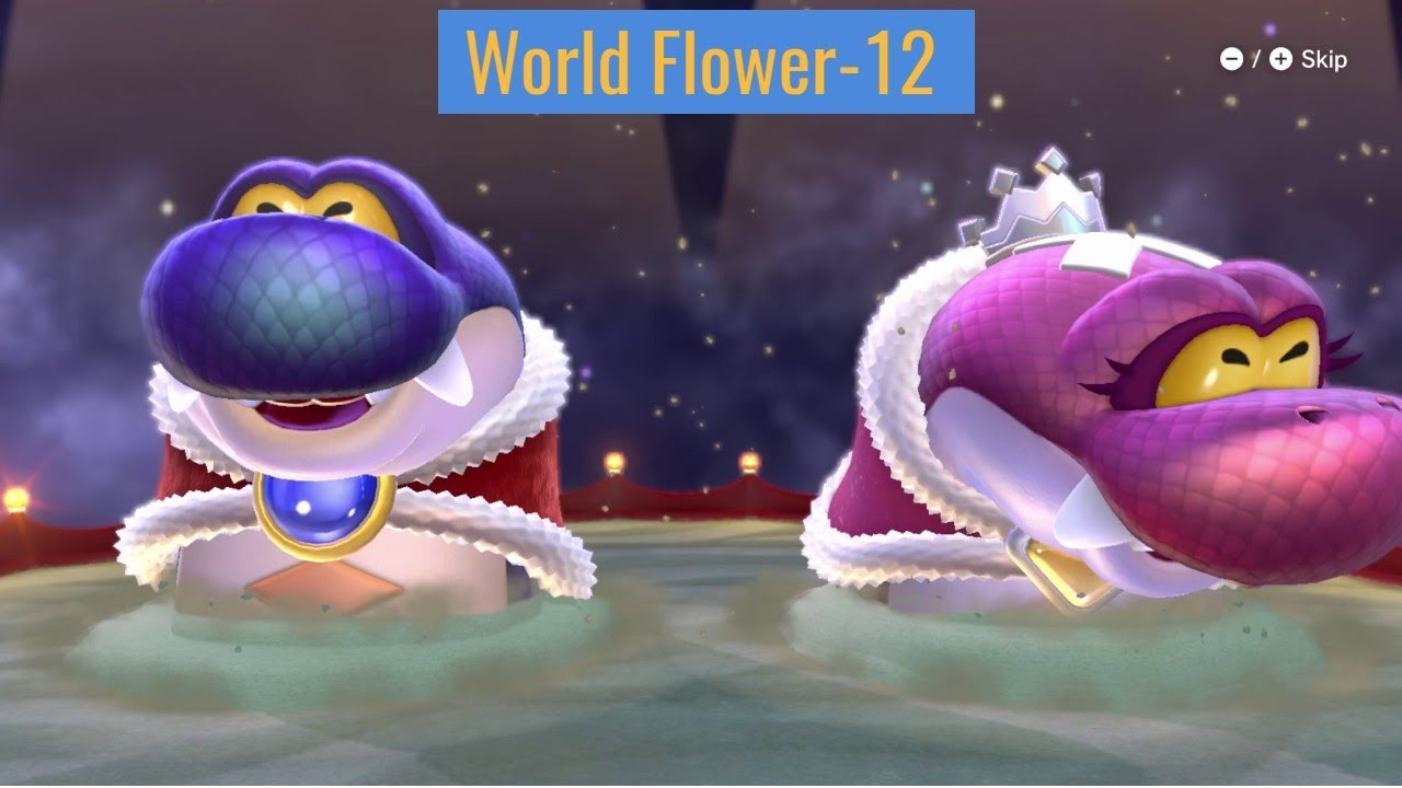 Super Mario 3D World: World Flower-12: Boss Blitz (Green stars)