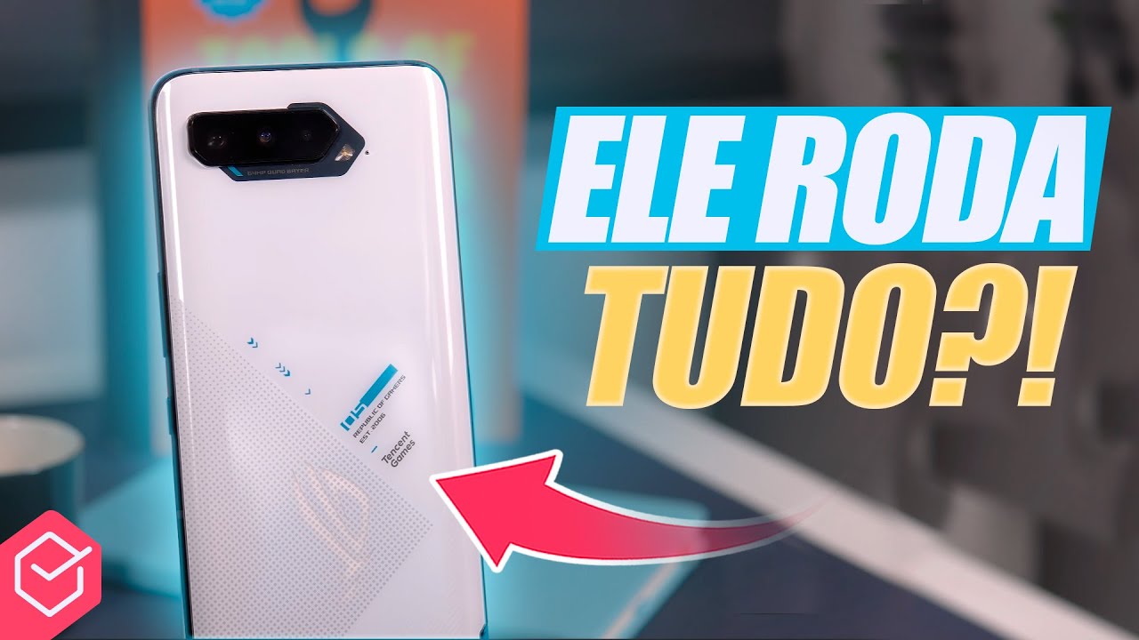 Chegou o ROG PHONE 5! // CURTI MUITO - SMARTPHONE mais PODEROSO de 2021! ( Unboxing e Hands-On )
