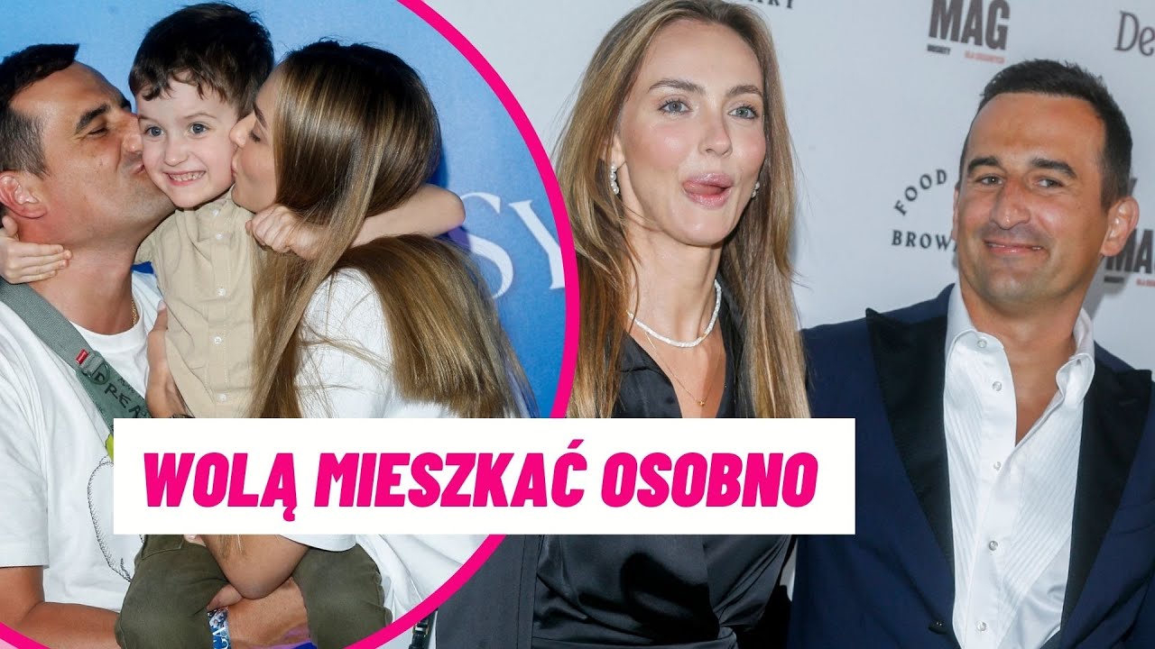 Misiek Koterski i Marcelina Leszczak wolą mieszkać osobno. 