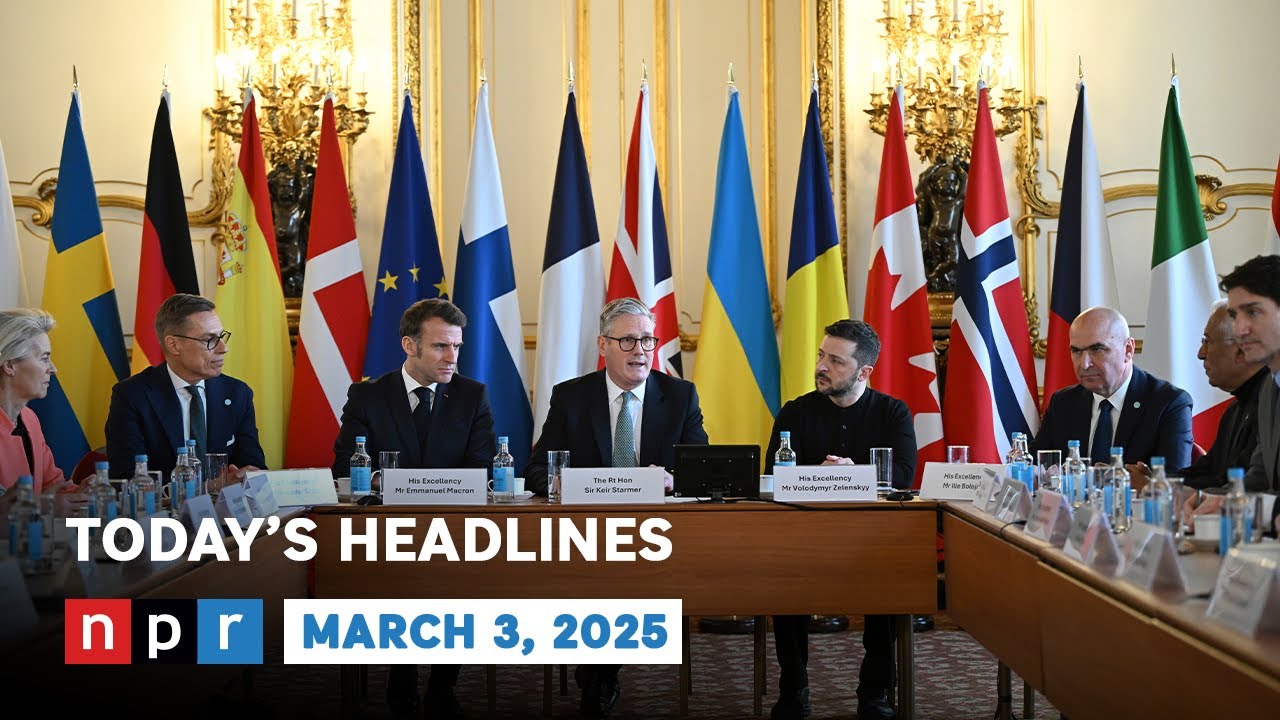Ukraine Finds Support In Europe As It Wavers In The U.S. | NPR News Now