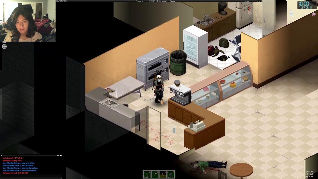 Getting everything ready for pvp Project Zomboid -- ROAD TO PARTNER -- :DDD