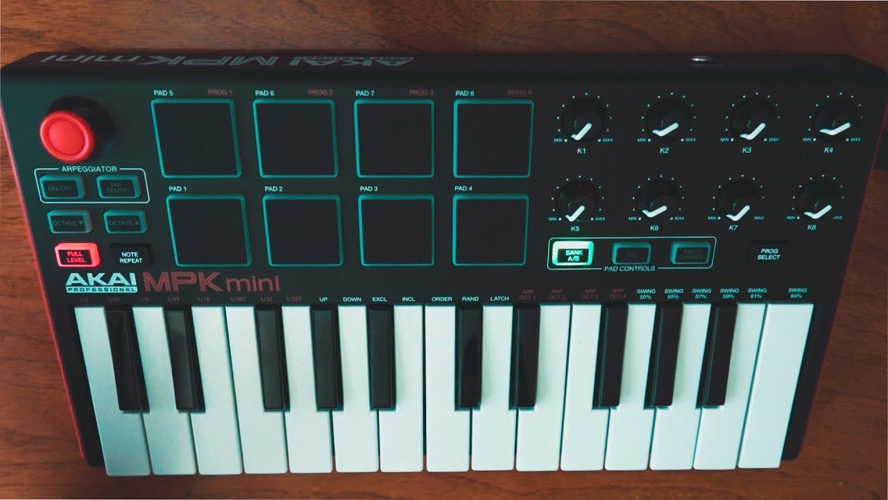 Akai MPK Mini mkII Demo - Logic Pro X