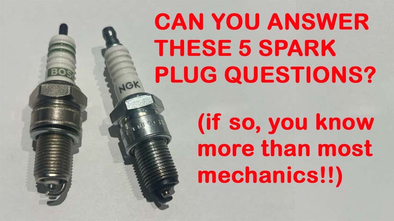 Sparks plugs - answer these 5 questions correctly and you’ll be in the top 2%