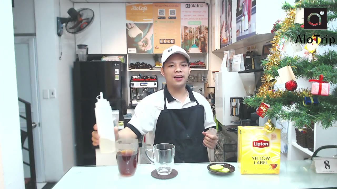 Hướng Dẫn Làm Trà LipTon Nóng Cho Ngày Đông Ấm Áp Thư Giãn Tại AloTrip Cafe