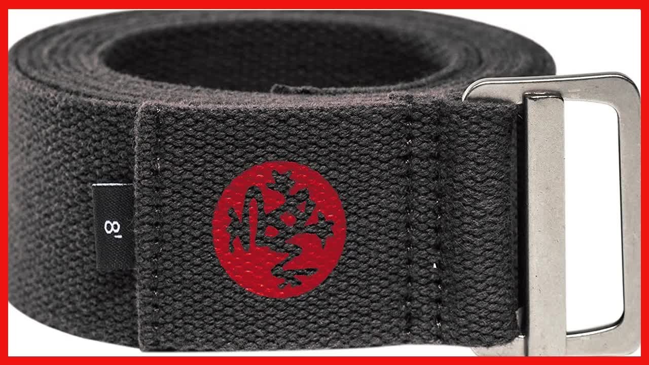 Ремень для йоги Manduka Align: надежная поддержка при каждом упражнении на растяжку.