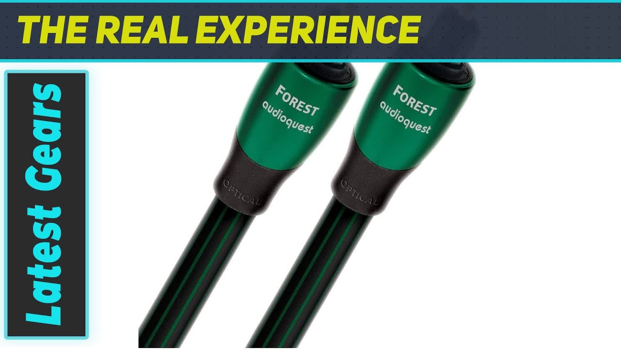 AudioQuest Forest TOSLINK Fiber Optic Cable - Enhance Your Audio Experience!