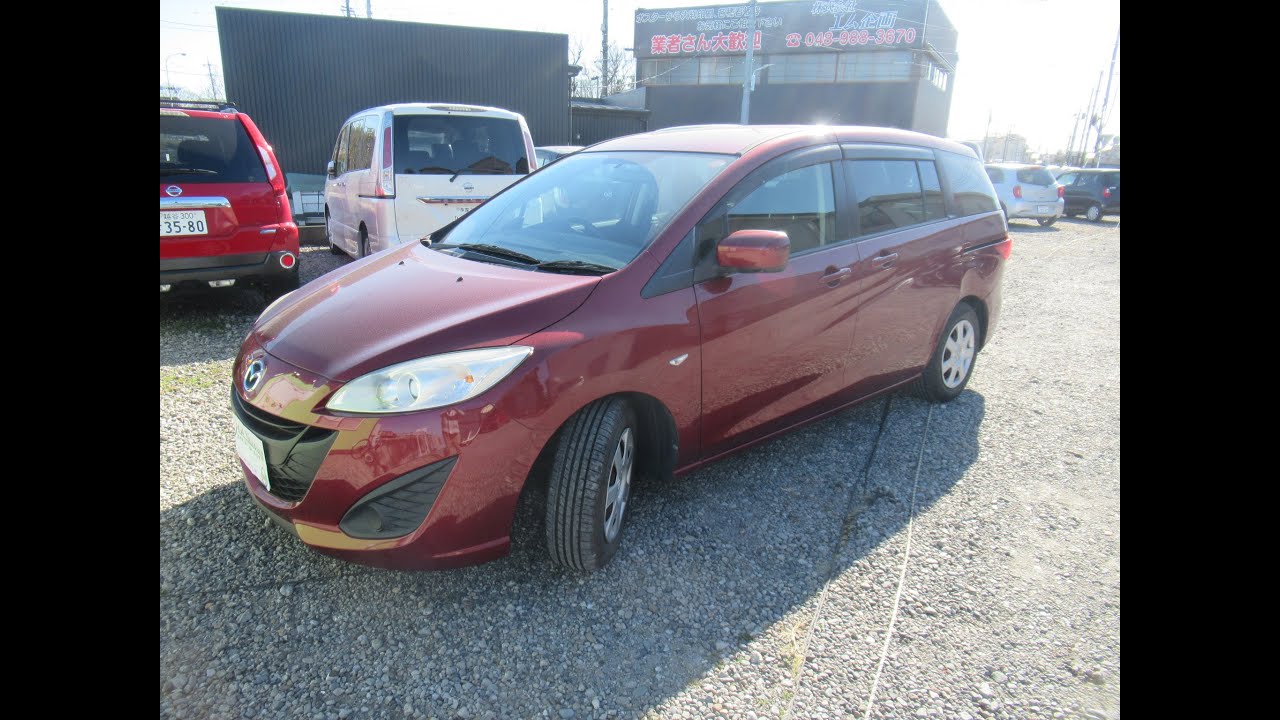 乗出し価格33万円★H24　プレマシー★検8.3.29迄★走3.2万km★修復歴無し★ナビ・バックカメラ・ETC・テレビ・両側パワスラ