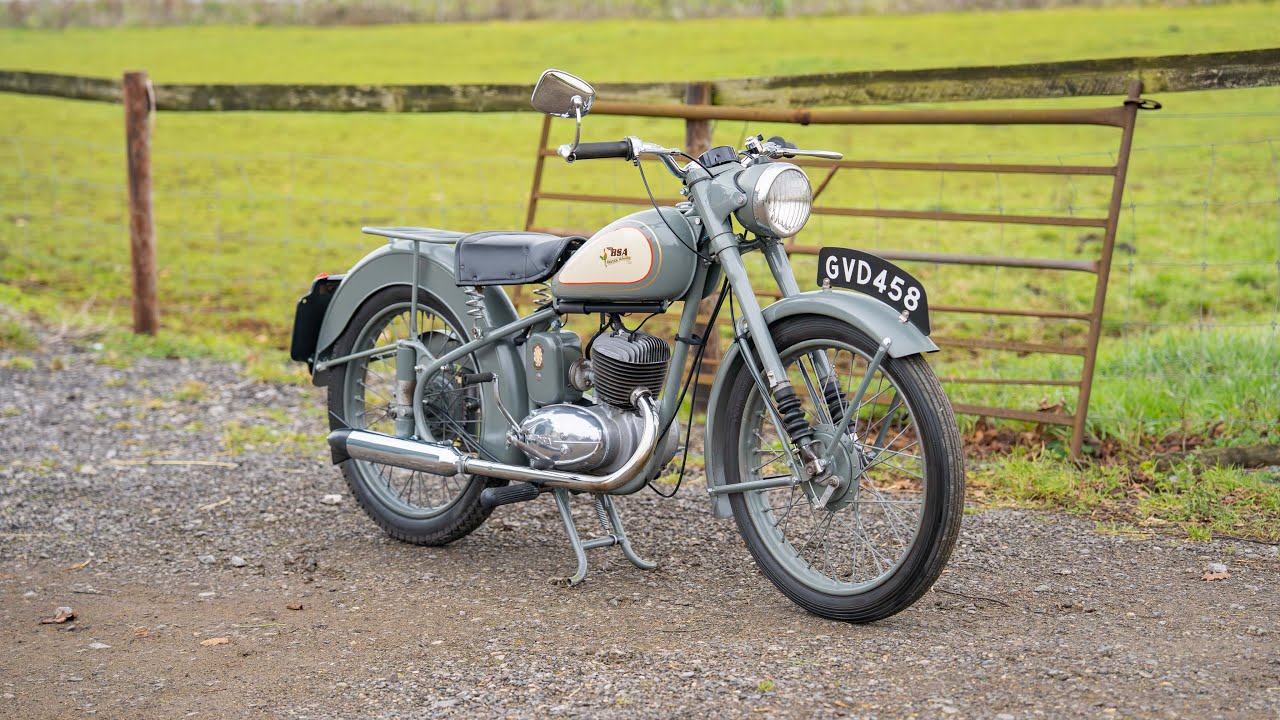 Win this 1954 BSA Bantam D3 150cc!