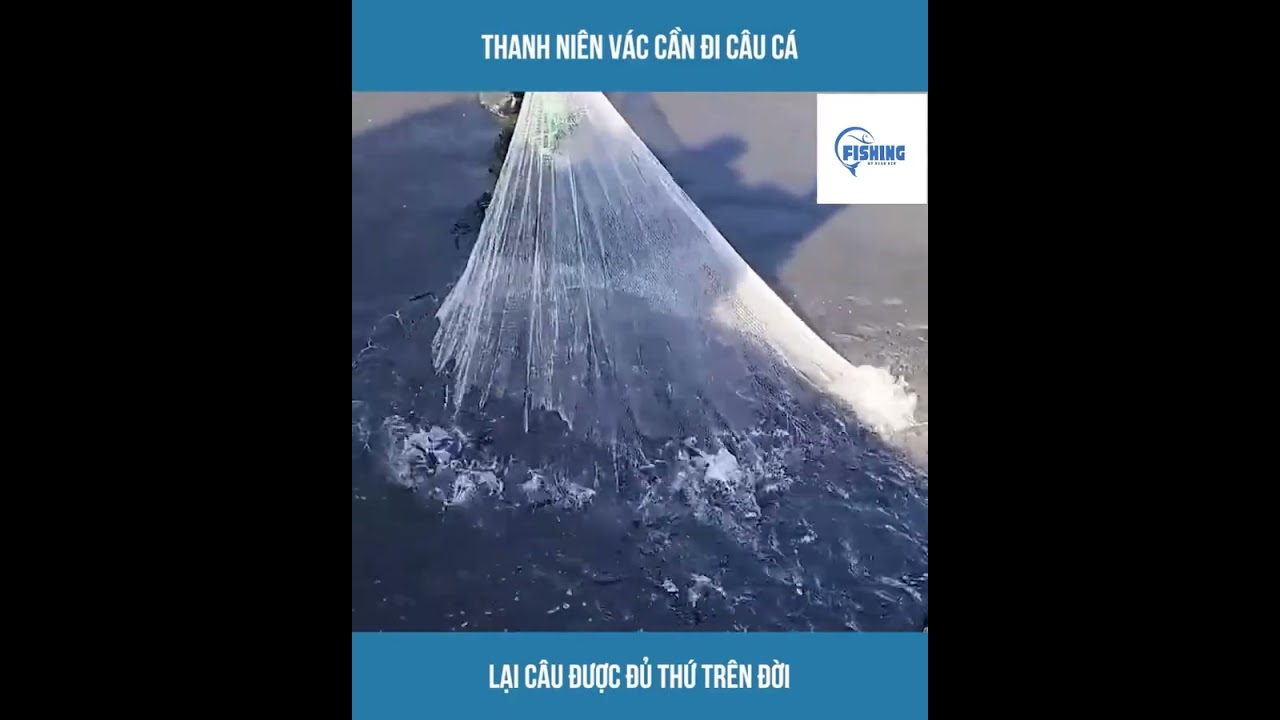 Thanh niên vác cần đi câu cá lại câu được đủ thứ trên đời#caucathugian #reviewphim #review #viral 