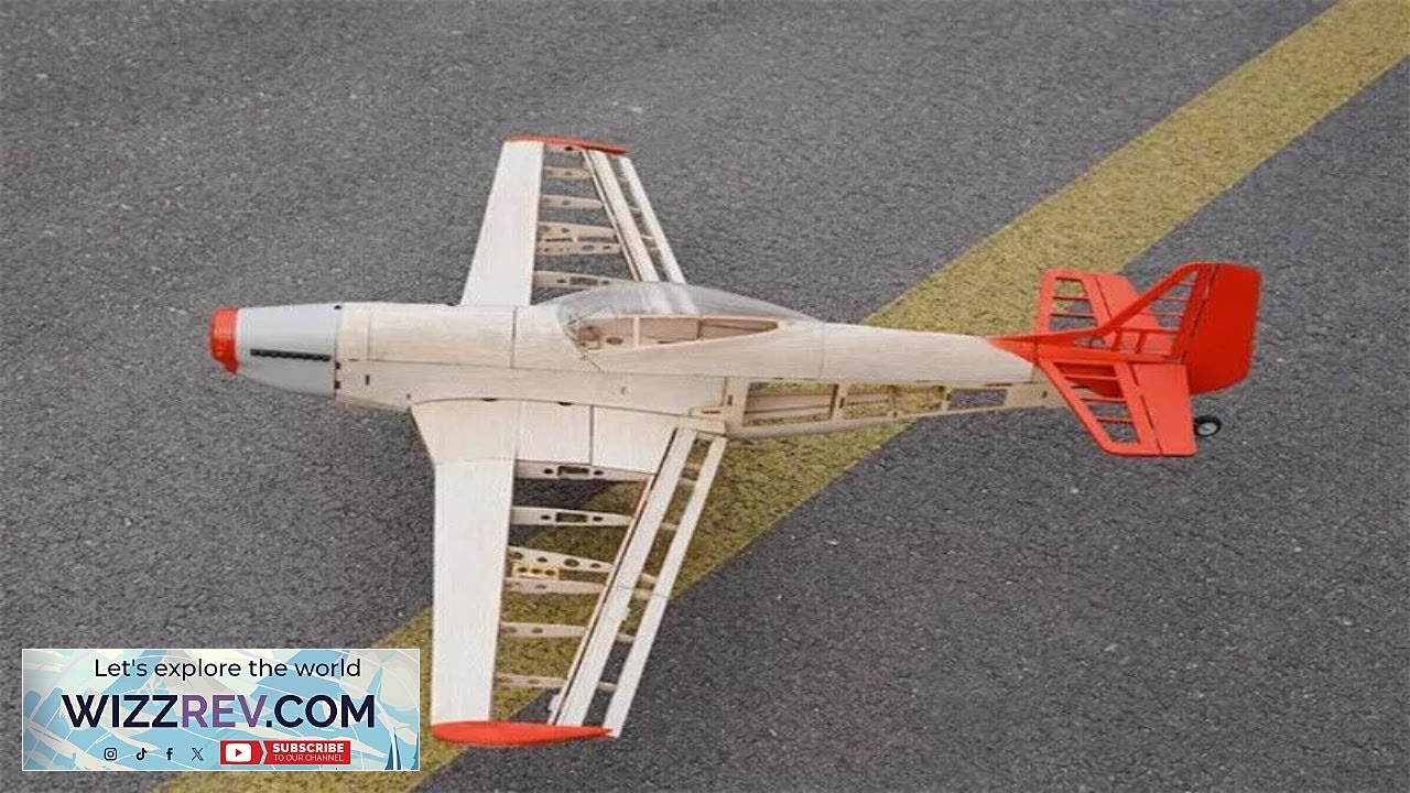 1000mm Upgraded RC Plane Laser Cut Balsa Wood Airplane P51 Model Kit Review