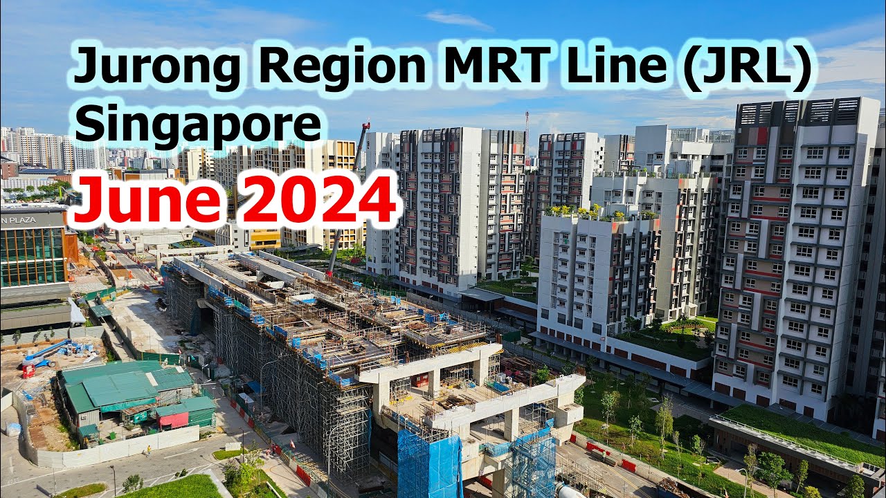Jurong Region Line (JRL) MRT Singapore June 2024