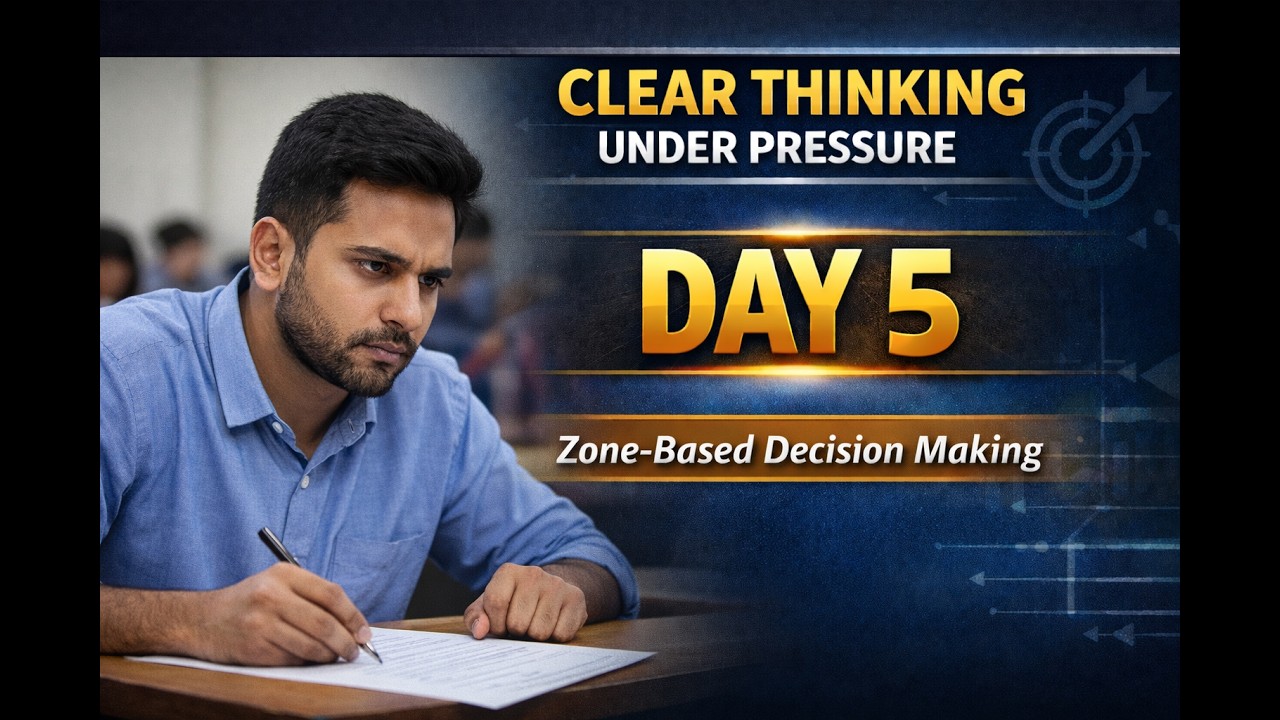 Decision Making Under Risk | UPSC Prelims 2026 Strategy