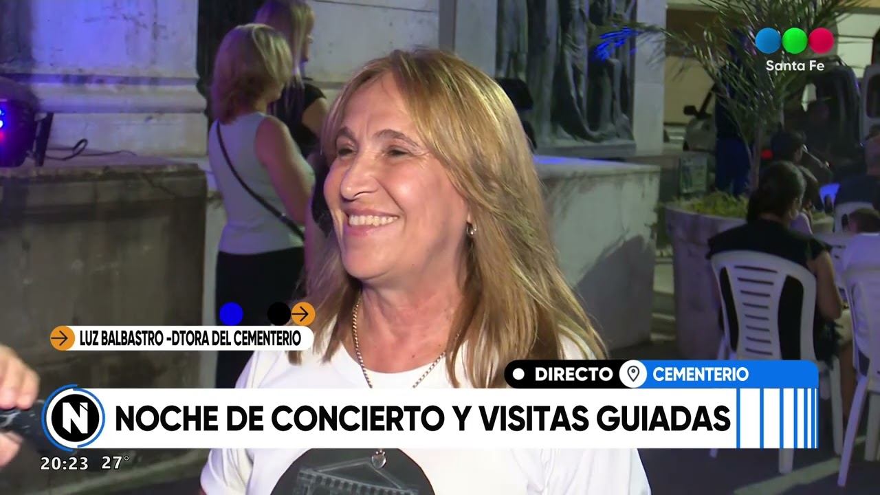 Noche de concierto y vsitas guiadas en el Cementerio Municipal de Santa Fe
