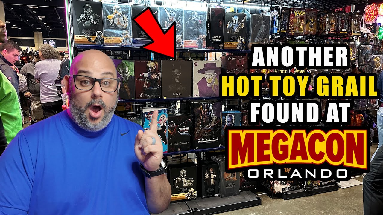HOT TOYS GRAIL FOUND!!!! Toy Hunting at MEGACON 2024!!!!