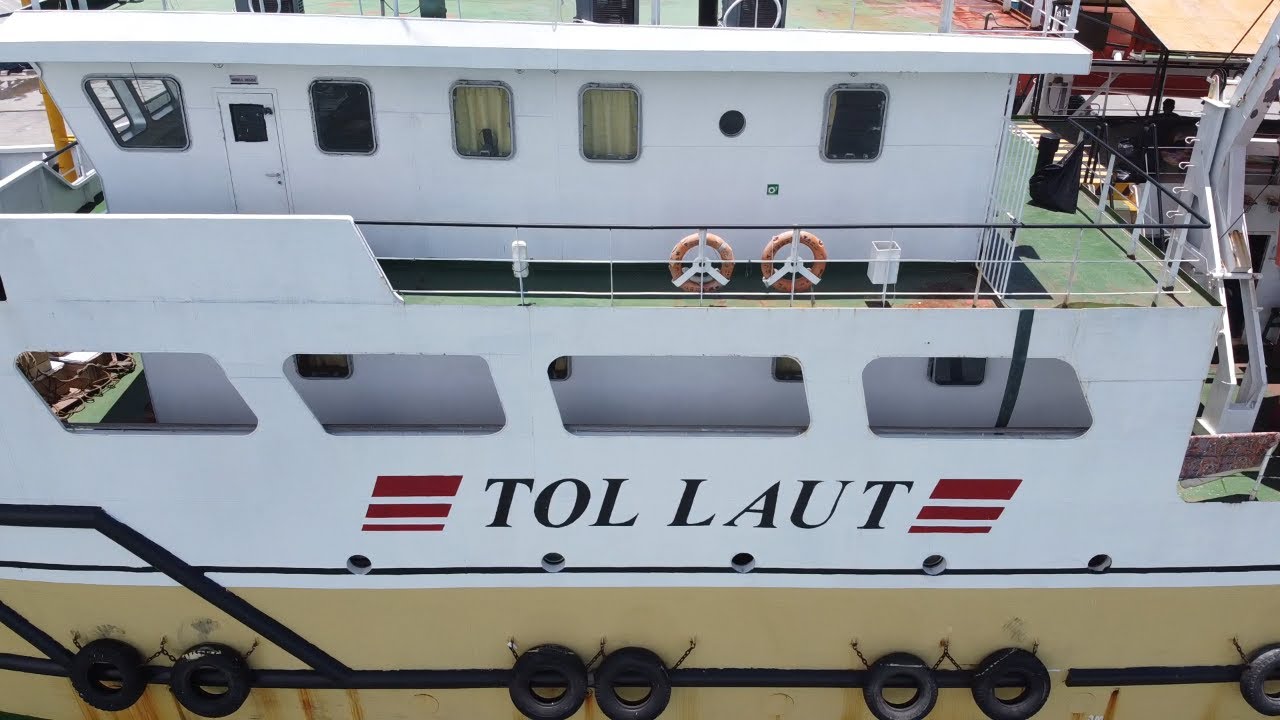 BEGINI RUPANYA TOL LAUT PAK JOKOWI - KM. SABUK NUSANTARA 97 - PELABUHAN MALUNDUNG - TARAKAN -KALTARA