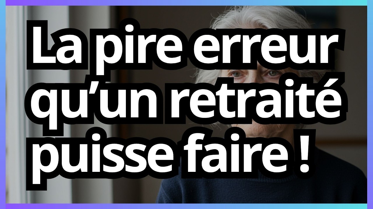 Quand vous prenez votre retraite, NE DONNEZ JAMAIS CES CHOSES À VOS ENFANTS !