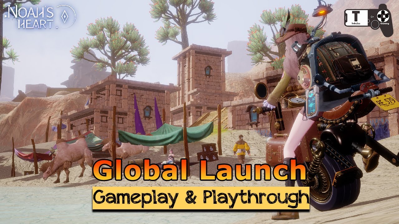 Noah&rsquo;s Heart Global Launch Gameplay Android / iOS