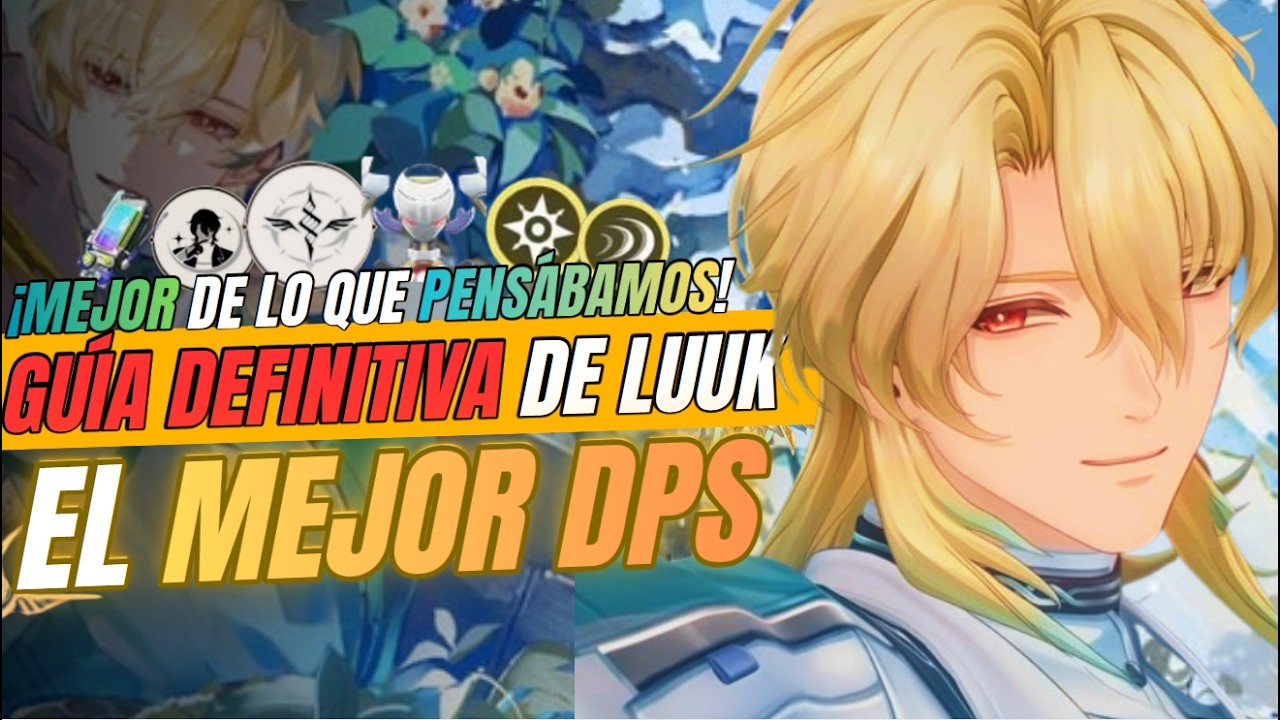 Guía DEFINITIVA de LUUK Herssen |  Wuthering Waves - Kit, Mejores Ecos, Armas y equipos