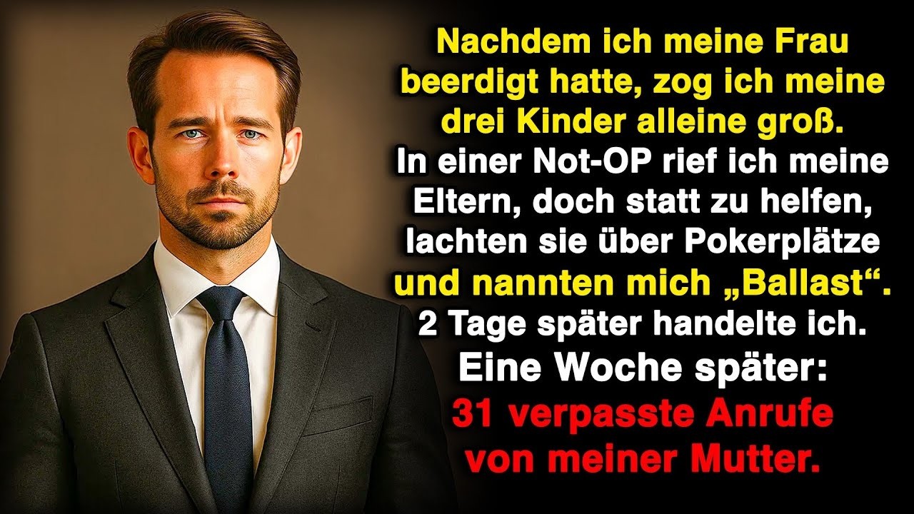 Meine Eltern spielten Poker in Vegas, statt mir zu helfen – meine drei Kinder blieben allein!
