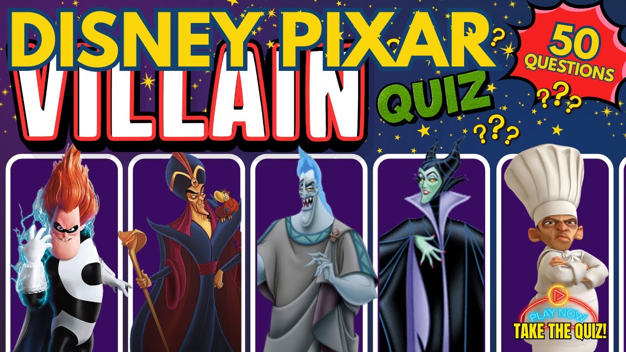 Ultimate Disney Villains Quiz | 50 Tricky Questions for All Ages!