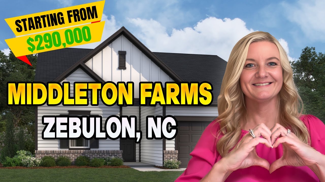 Inside This AMAZING New Community Just 30 Minutes From Raleigh NC!