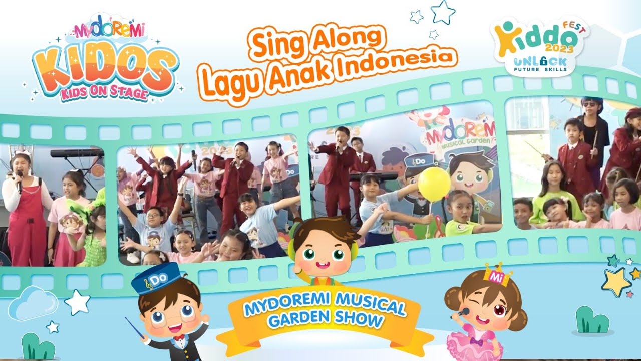 Lagu Anak Anak Lucu I I Balonku Ada 5 I Mydoremi Musical Garden Show I Kiddofest 2023 