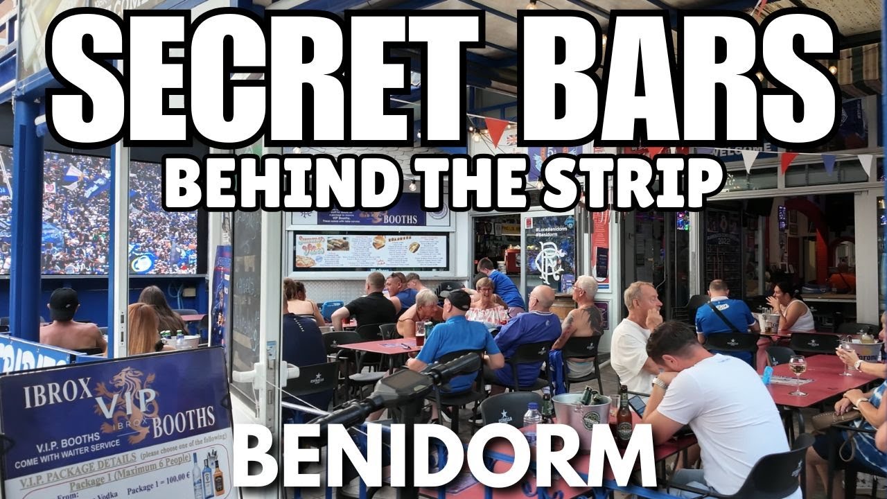Benidorm's SECRET Bars Behind the Strip! 🍺 Royal arrow, Ibrox, Camden & More!
