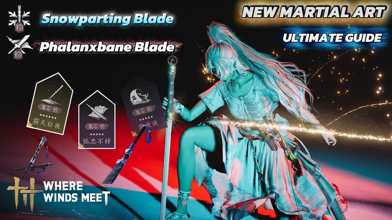 Snowparting Blade - Tangdao & Phalanxbane Blade - Mo Blade DPS Guide | Where Winds Meet
