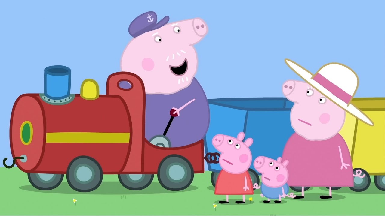 Peppa Malac | Kisvonat | Rajzfilmek gyerekeknek