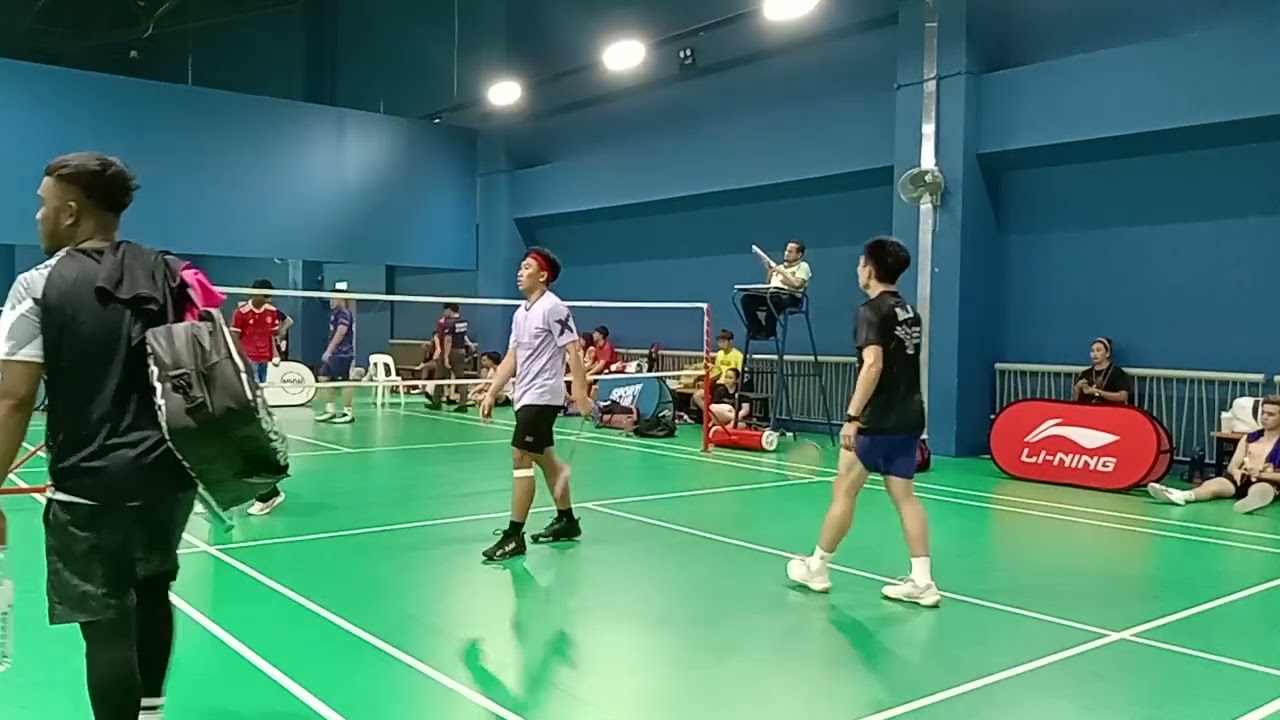 Badminton Grand Final IPGMY Men's Double Semipro - Ariffin / Ng Jia Jun Vs Kian Ann / Mervince