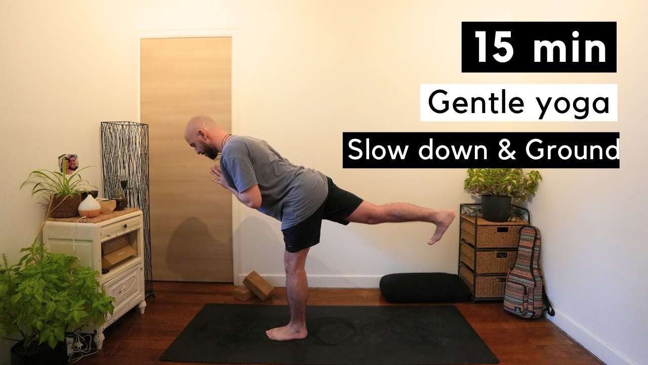15 Minute Yoga Flow to Feel Grounded | All Levels Welcome