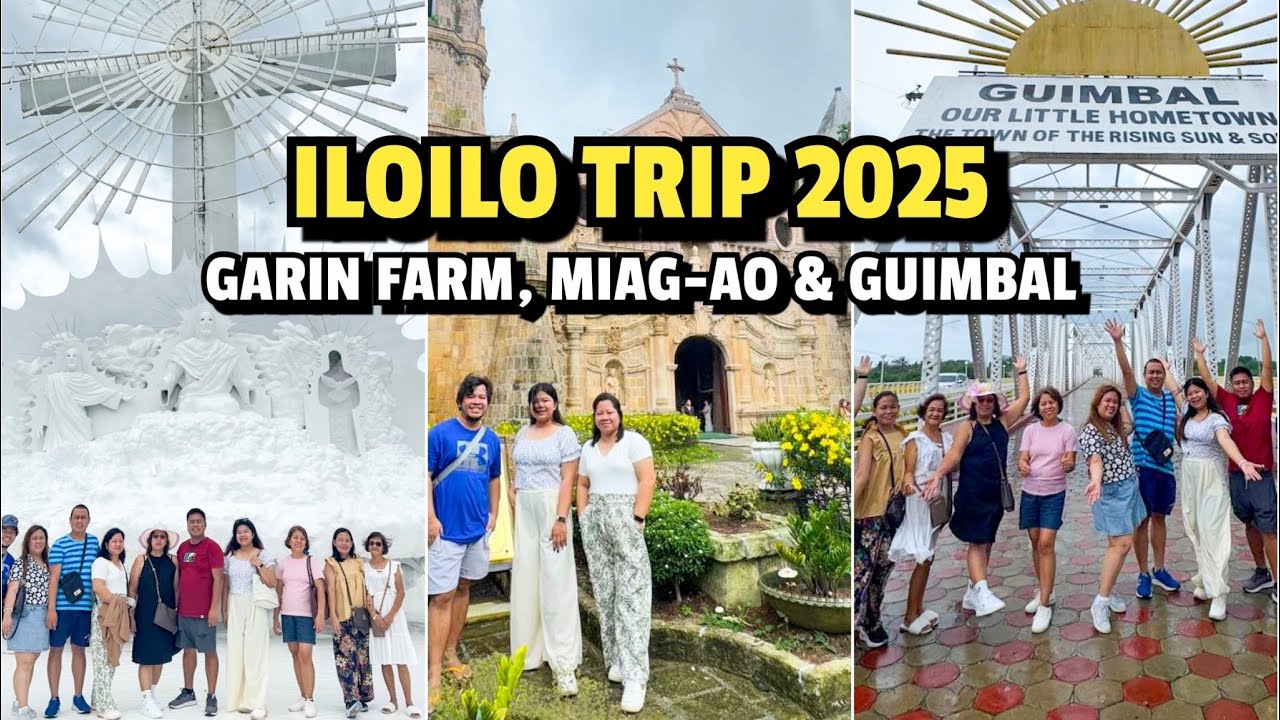 ILOILO TRIP EP 1 - LET'S GO TO GARIN FARM, MIAG-AO & GUIMBAL / LUNCH AT BREAKTHROUGH RESTAURANT!
