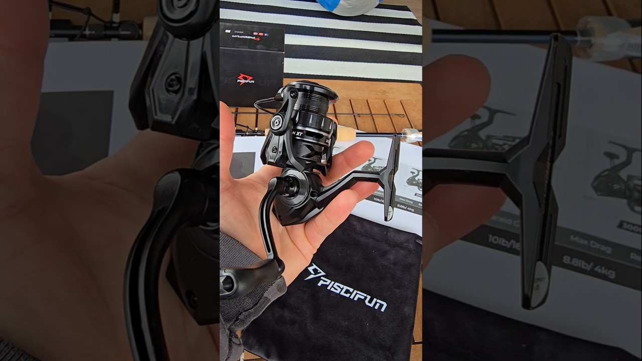 ПЕРВЫЙ ВЗГЛЯД НА НОВУЮ катушку Piscifun Carbon XT (ссылка в описании)