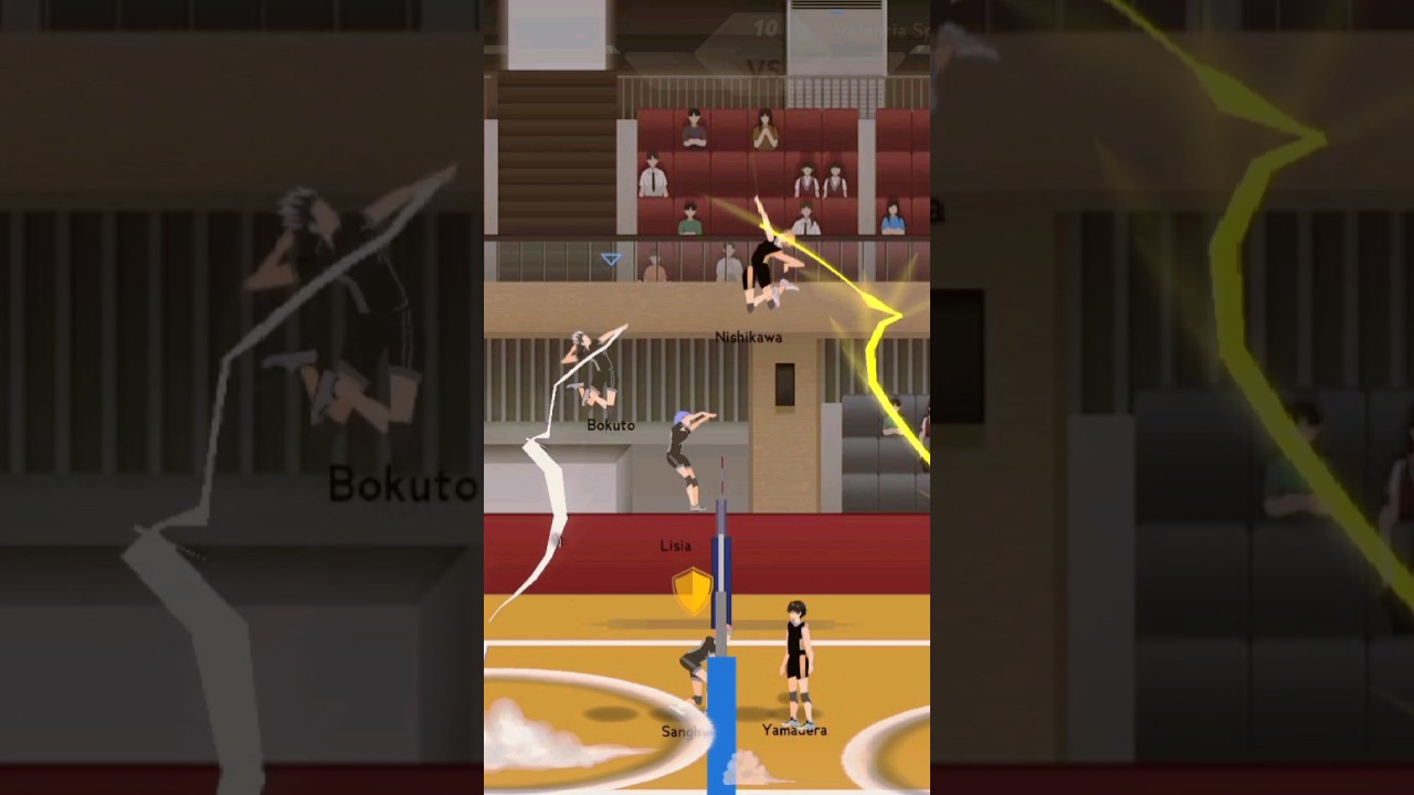 Bokuto 🦅 vs Nishikawa⚡⚡The spike edit #volleyball #thespikemobile
