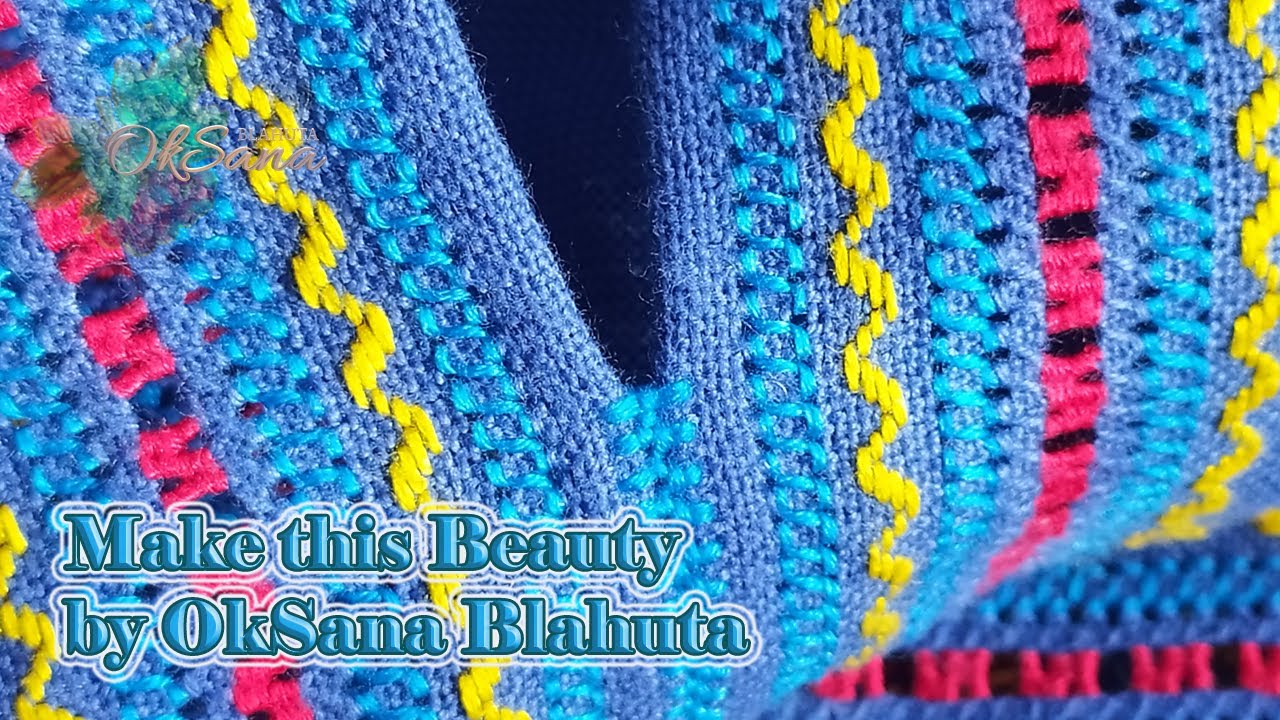 Змережування пазушного розрізу | Hand Embroidery
