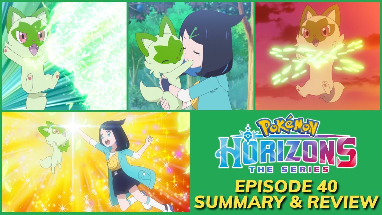 Sprigatito learns Magical Leaf! Her Backstory Revealed! Pokemon Horizons Episode 40 REVIEW