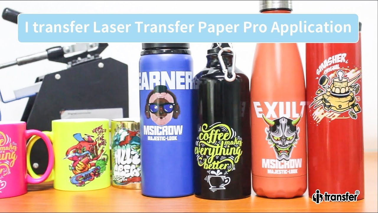 i-Transfer&reg; normal non-coated mug printing bottle printing -Miracle Heat Transfer