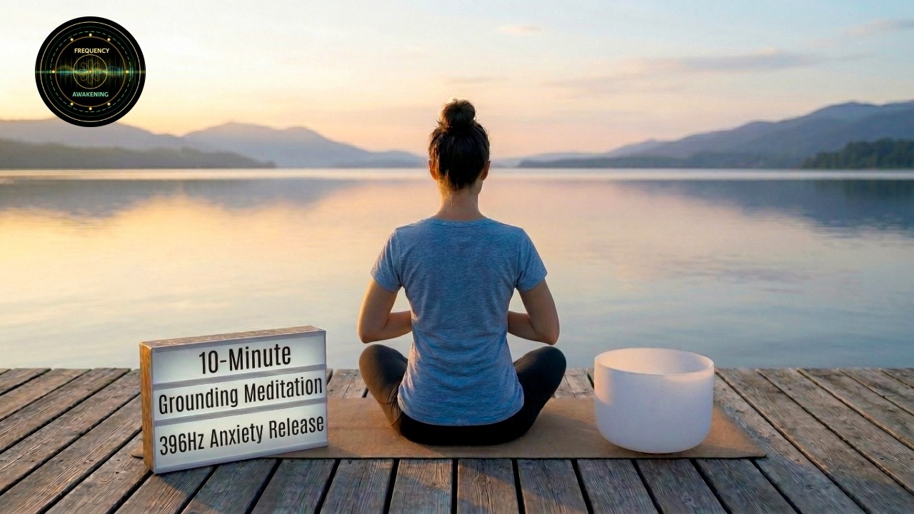 10-Minute | Grounding Meditation | 396Hz Anxiety Release