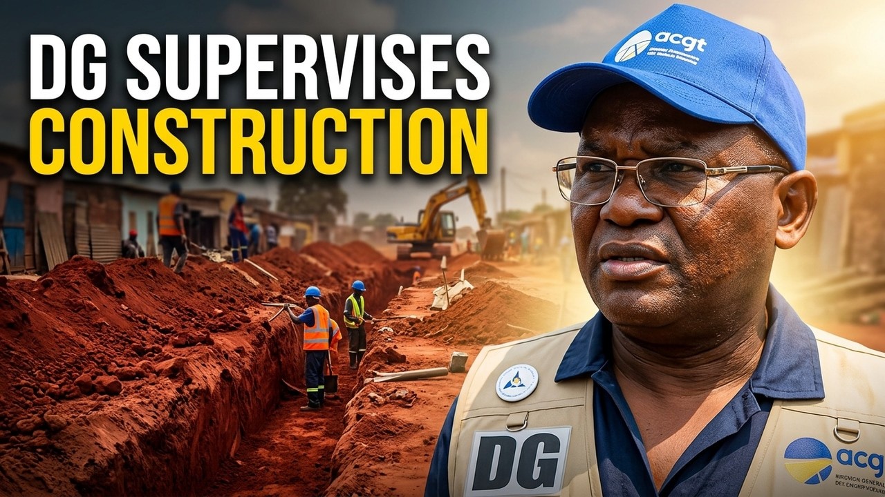 Congo Dev VISITE YA DIRECTEUR GENERAL YA ACGT N’AVENUE NZOLANA