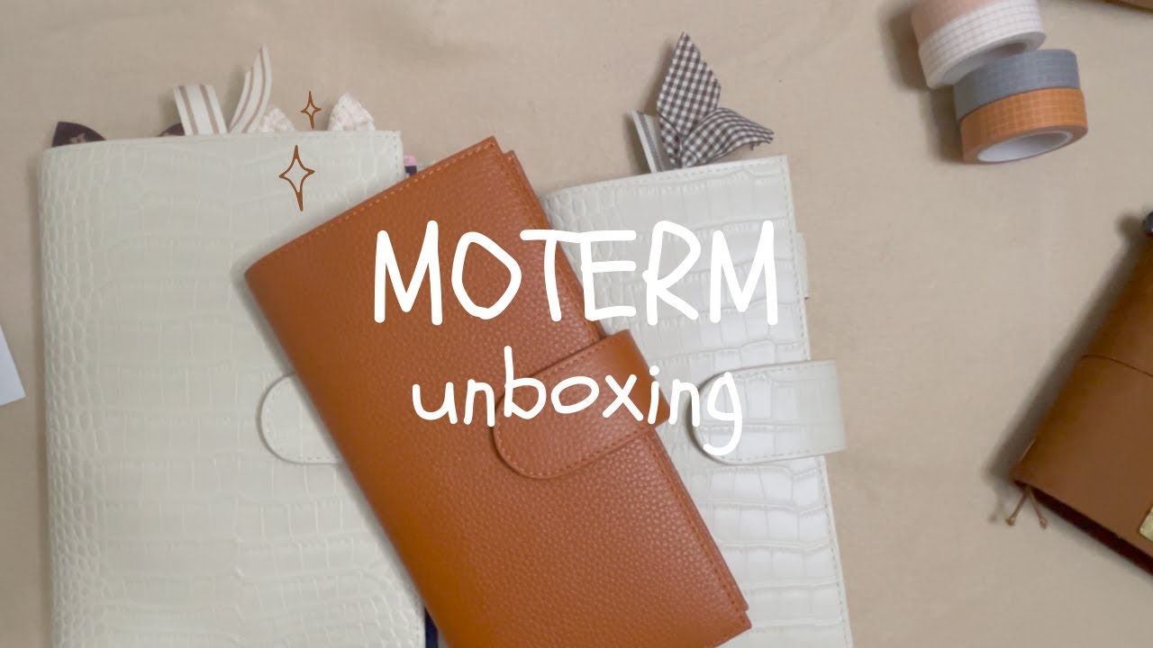 Moterm Unboxing | Hobonichi Weeks and Cousin
