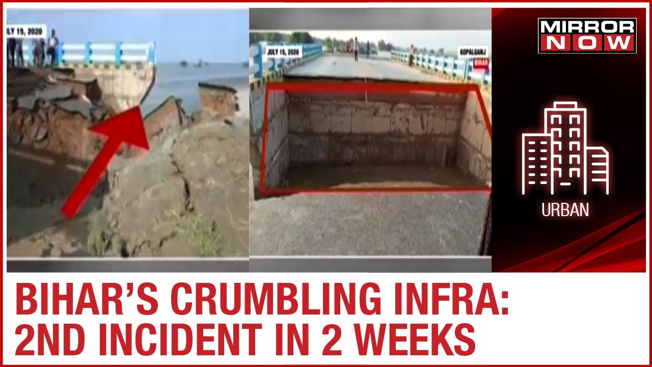 Another bridge gets washed away as flood situation worsens in Bihar, several districts inundated